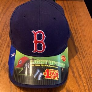 Vintage Boston Red Sox MLB Light Up Baseball Cap Hat NWT